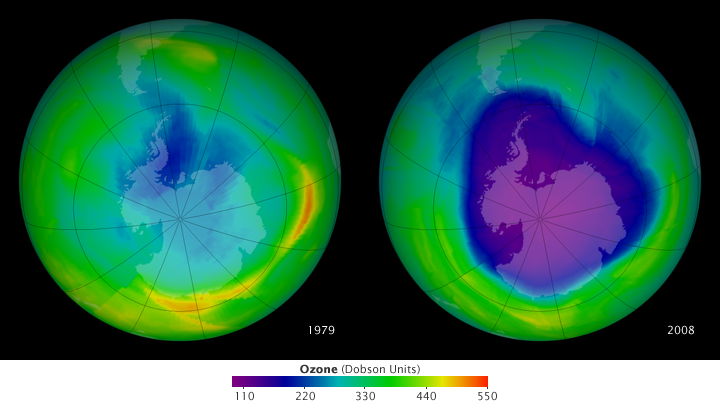 🌍 Die Ozonschicht heilt sich