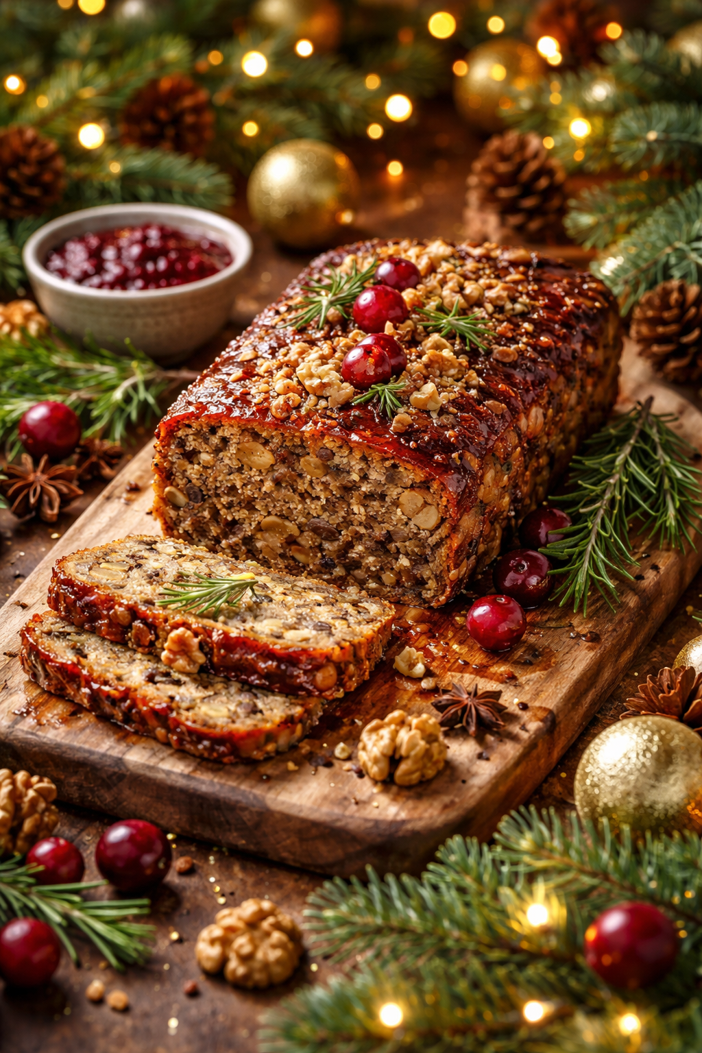 🌰🎄 Nachhaltiger Genuss zu Weihnachten: Der Walnussbraten als vegetarische Festtagsalternative