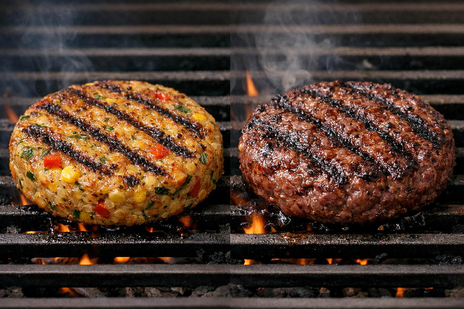 🥩🌱 Rindfleisch oder Veggie-Patty – was steckt wirklich drin?